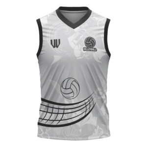 camiseta sin mangas sublimacion completa voleyball tela technogold