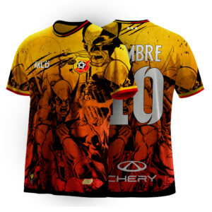 camiseta sublimacion completa full tela madrid